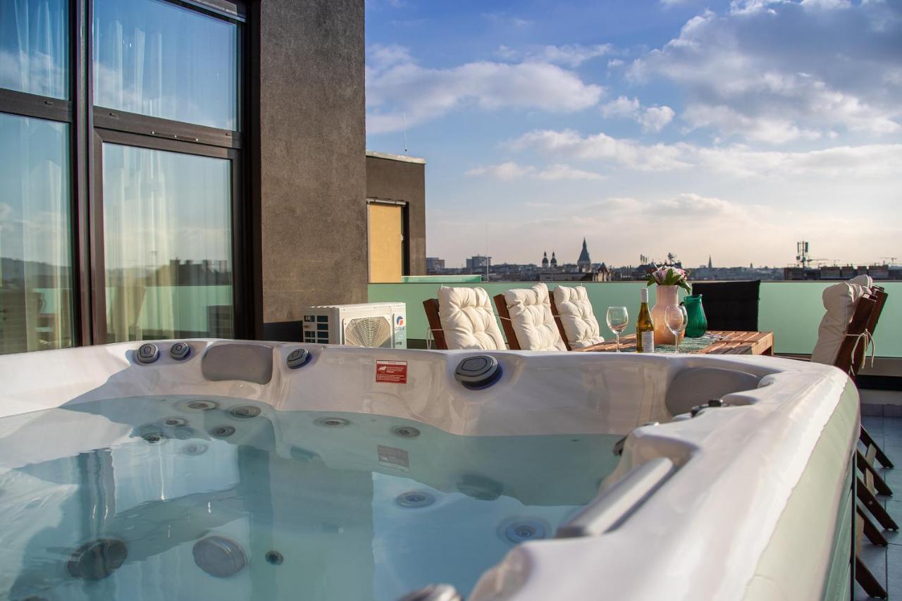 Appartement Centropolitan Penthouse #Jacuzzi #Freeparking à Budapest Extérieur photo
