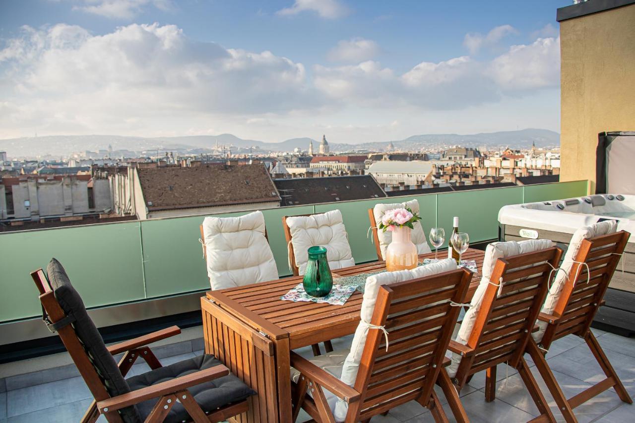 Appartement Centropolitan Penthouse #Jacuzzi #Freeparking à Budapest Extérieur photo