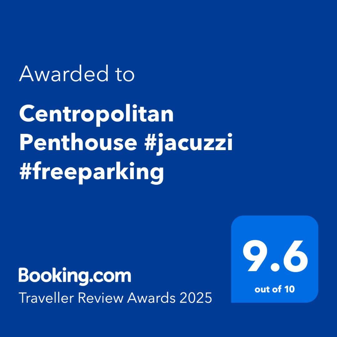 Appartement Centropolitan Penthouse #Jacuzzi #Freeparking à Budapest Extérieur photo